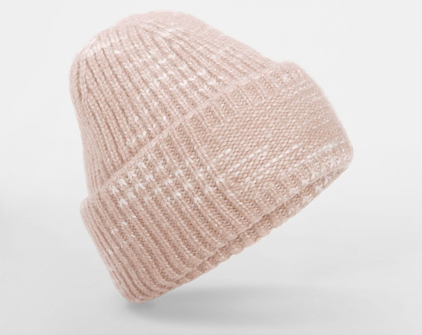 Bonnet tricoté avec zone de marquage — coloris Strawberry Haze #Couleur_Strawberry-Haze