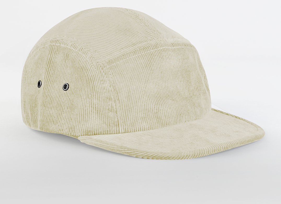Casquette camper en velours côtelé organique 280 g/m² — coloris Stone #Couleur_Stone