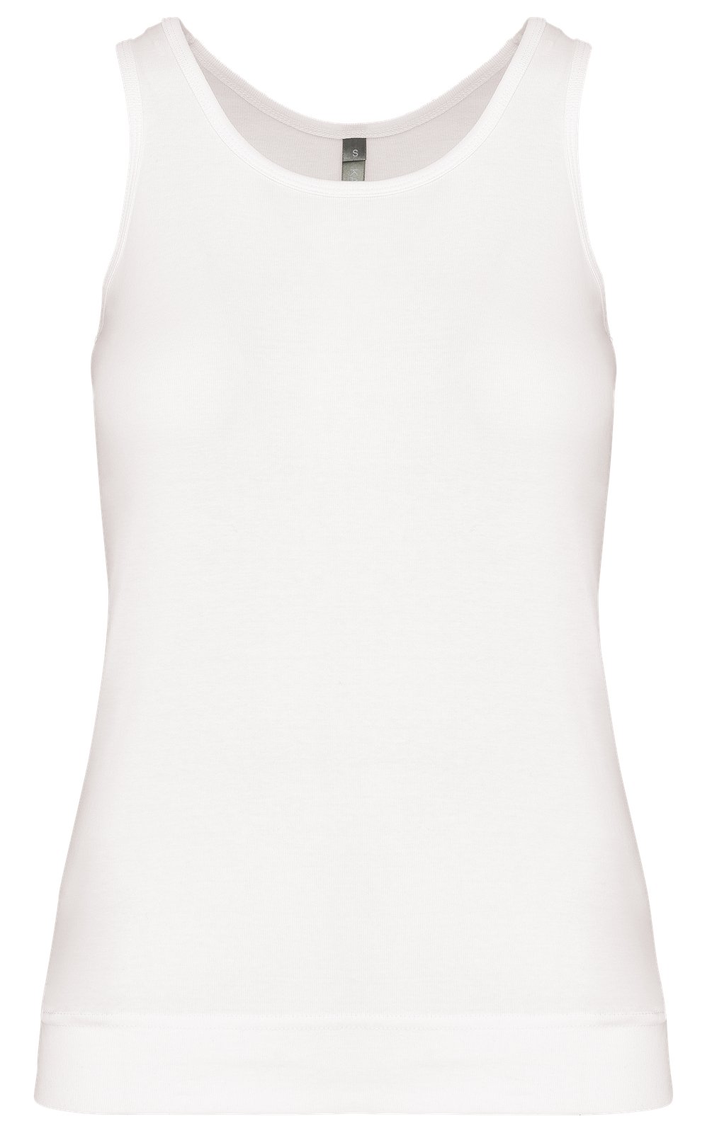 Débardeur femme dos nageur — coloris White #Couleur_White