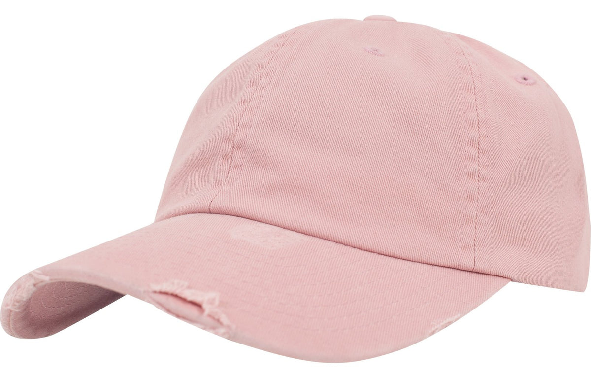 Destroyed dad cap — coloris Pink #Couleur_Pink