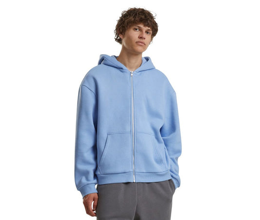 Fluffy zip hoodie