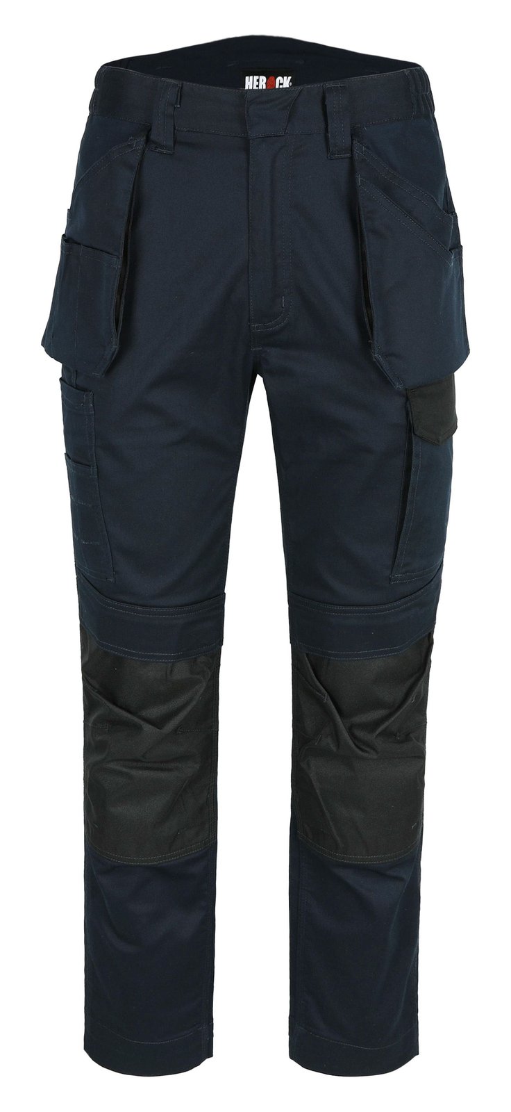 Pantalon stretch déperlant — coloris Navy / Black #Couleur_Navy-/-Black