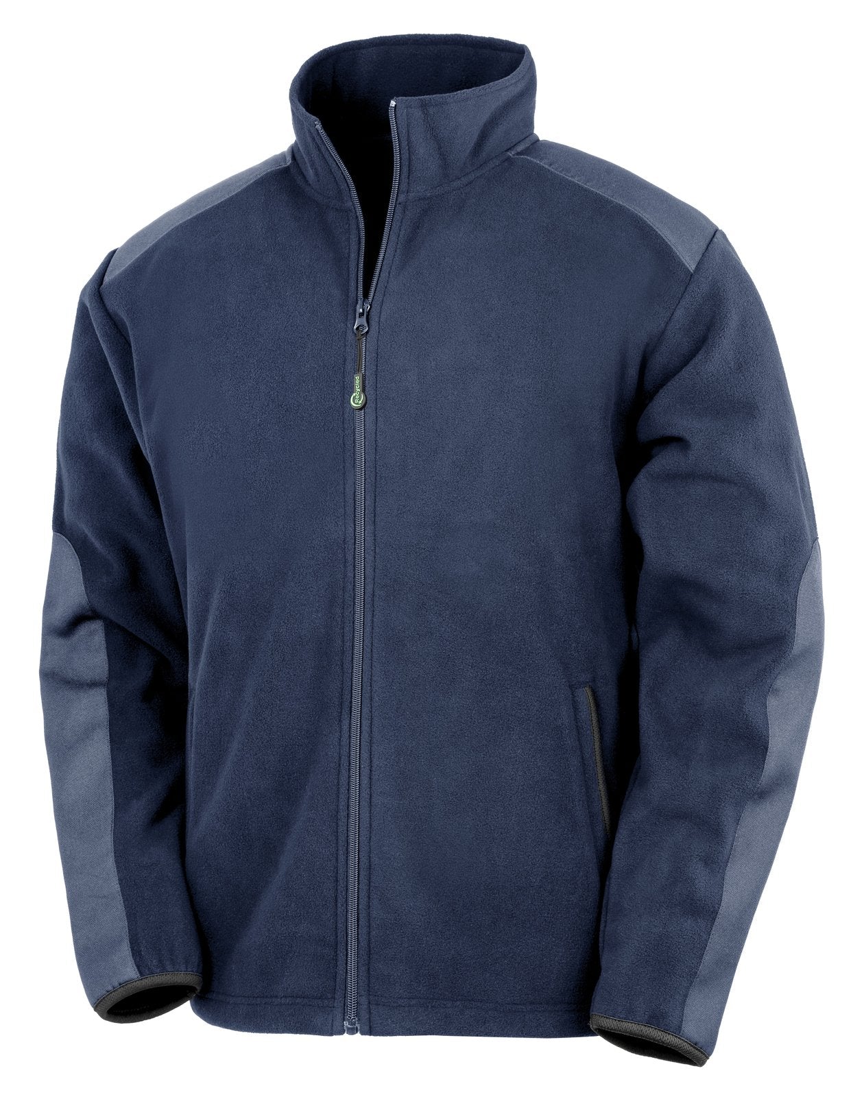 Polaire épaisse en polyester recyclée — coloris Navy #Couleur_Navy