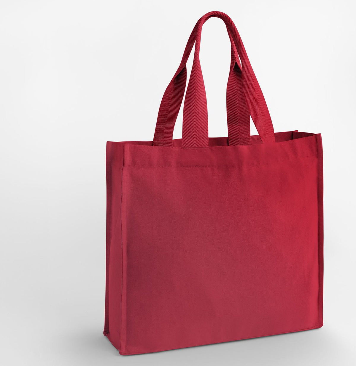 Sac shopping fermeture magnétique — coloris Scarlet Red #Couleur_Scarlet-Red