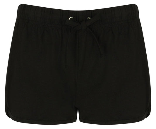 Short rétro femme — coloris Black / Black #Couleur_Black-/-Black