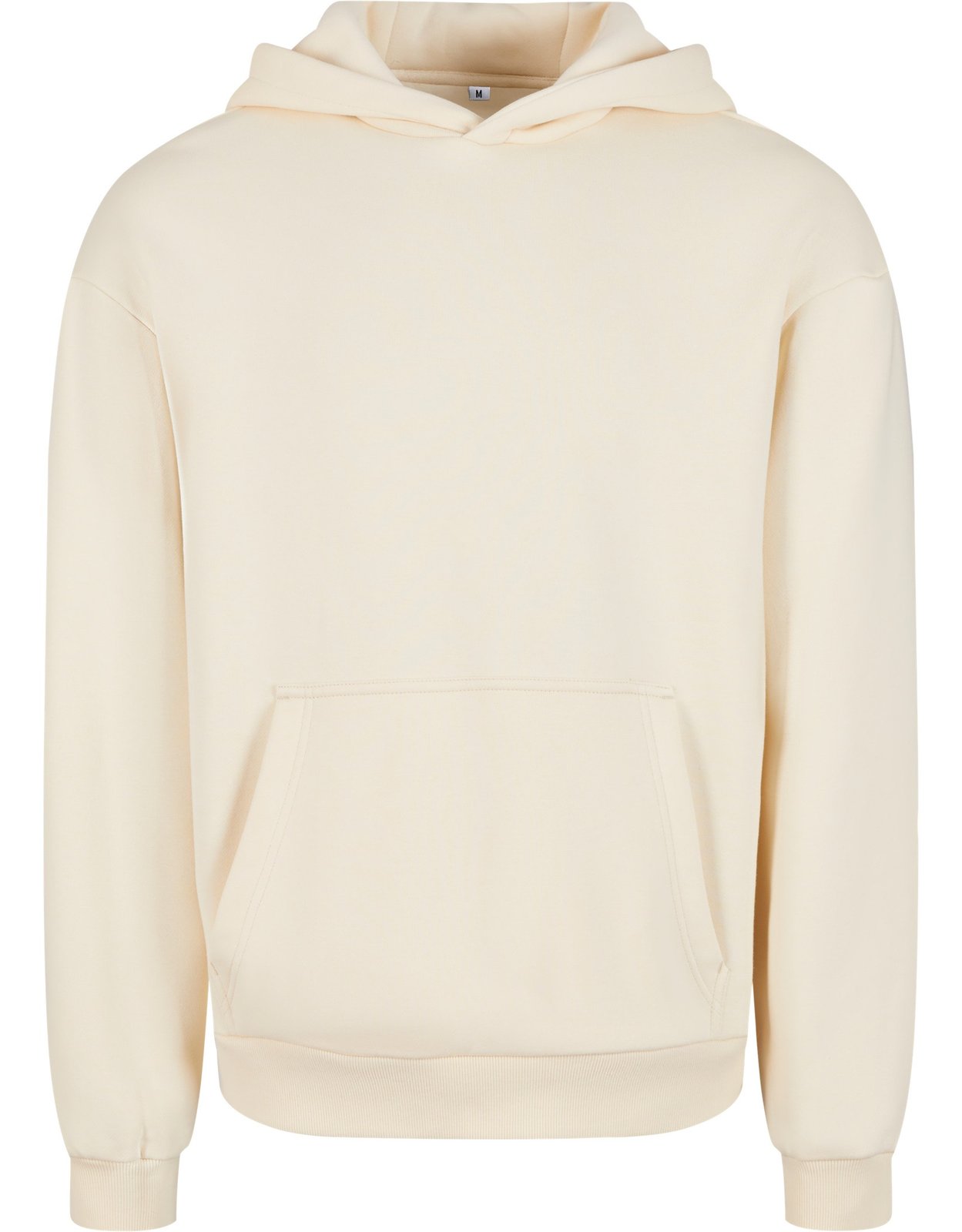 Sweat capuche au toucher doux 330 g/m² — BUILD YOUR BRAND FLUFFY HOODY — coloris White Sand #Couleur_White-Sand