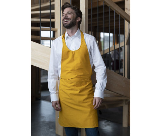 Tablier à bavette 100% coton