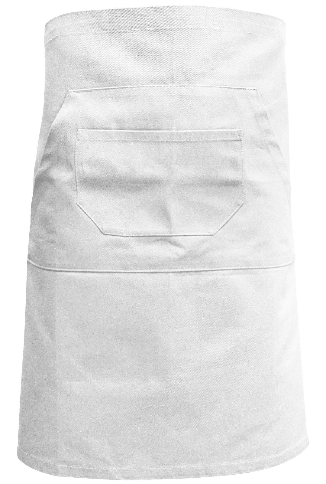 Tablier barman long — coloris White #Couleur_White