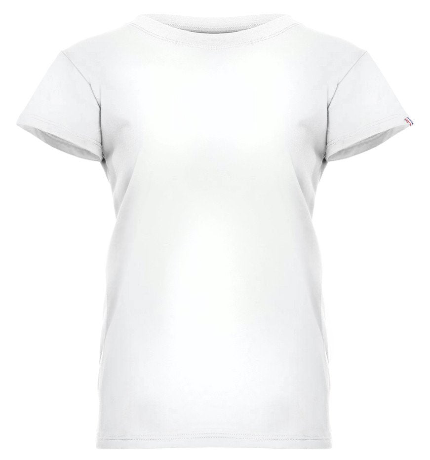 Tee-shirt bio origine France Femme 190 g/m² — coloris White #Couleur_White