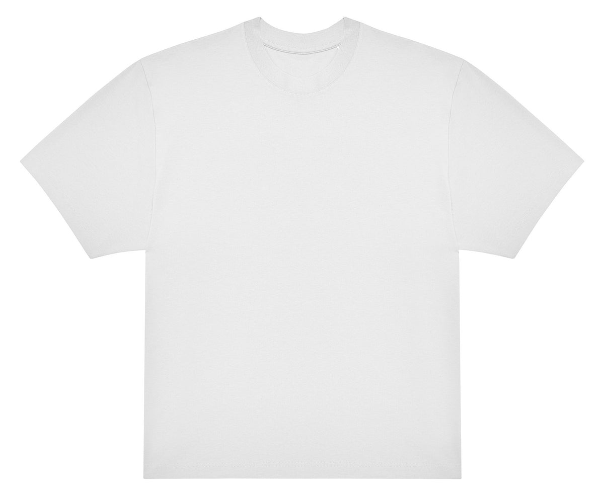 Tee-shirt oversize lourd unisexe 220 g/m² — coloris White #Couleur_White