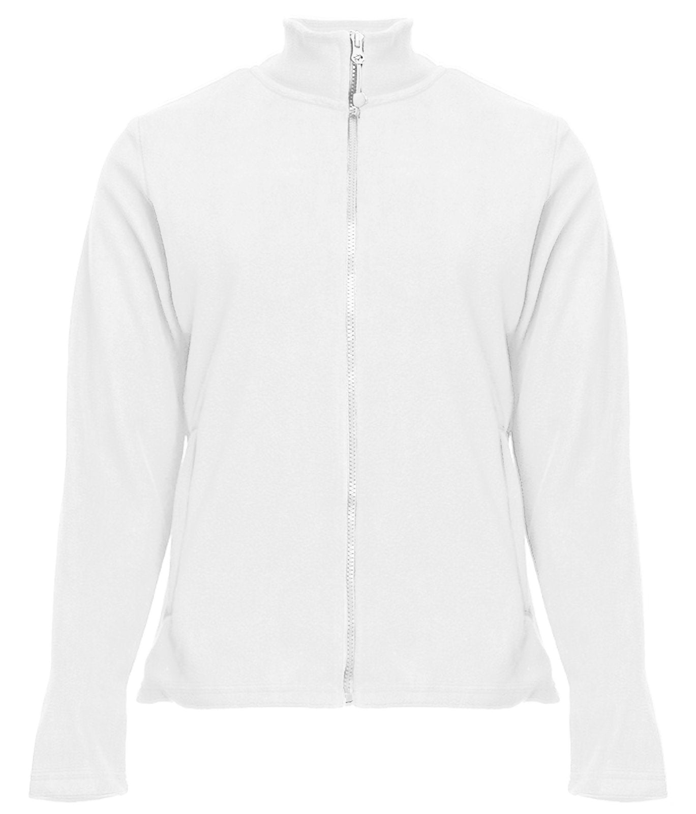 Veste polaire femme zippée 300 g/m² — coloris White #Couleur_White