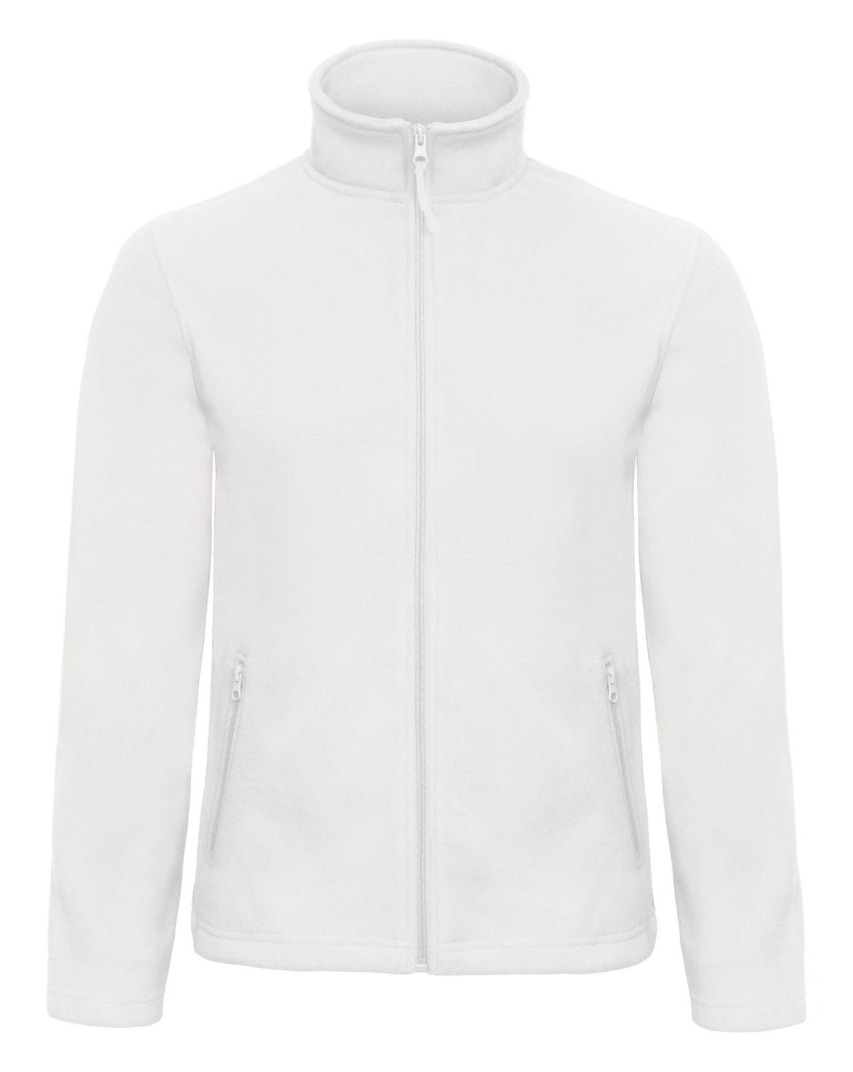 Veste polaire zippée homme 280 g/m² — coloris White #Couleur_White