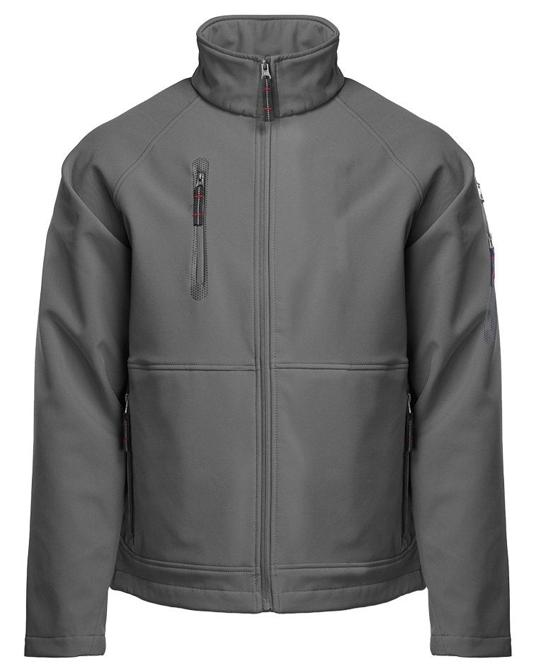 Veste Softshell homme 3 couches — coloris Titanium #Couleur_Titanium