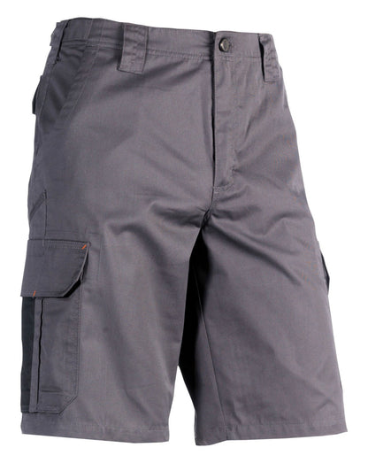 Bermuda de travail — coloris Grey / Black #Couleur_Grey-/-Black