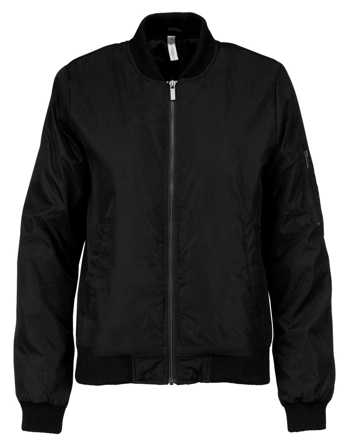 Blouson bomber femme — coloris Black #Couleur_Black