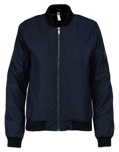 Blouson bomber femme — coloris Navy #Couleur_Navy