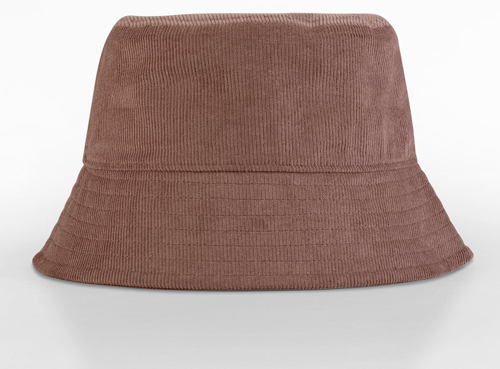 Bob en coton organique velour côtelé 280 g/m²  — coloris Redwood #Couleur_Redwood