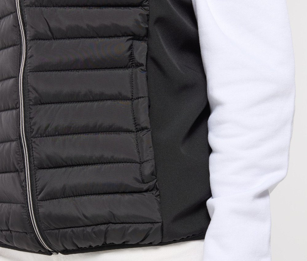 Bodywarmer bi-matière femme 