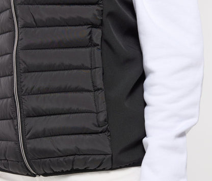Bodywarmer bi-matière femme 