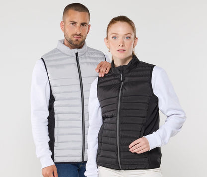 Bodywarmer bi-matière femme 
