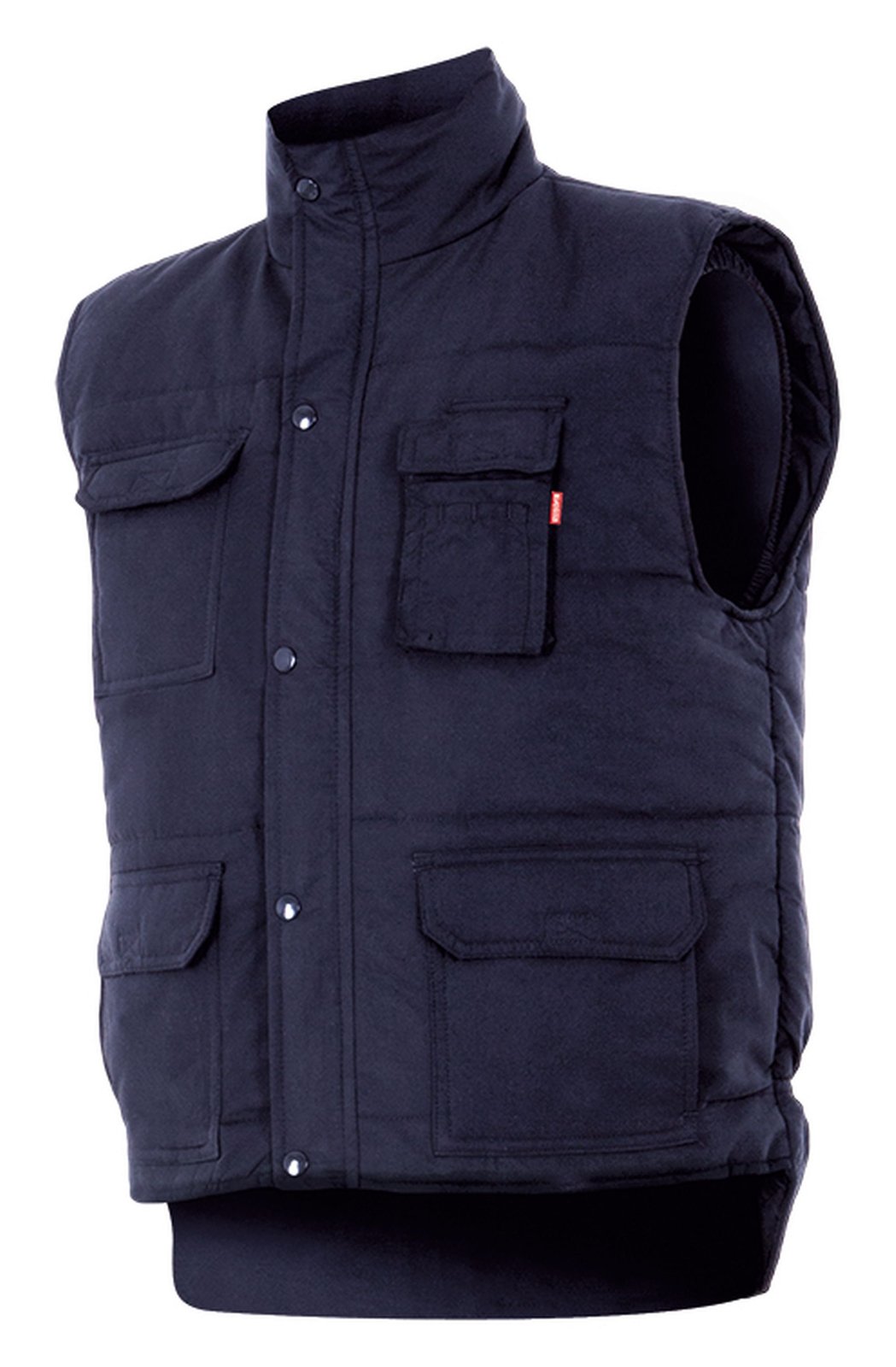 Bodywarmer de travail matelassé multi-poches  — coloris Navy #Couleur_Navy