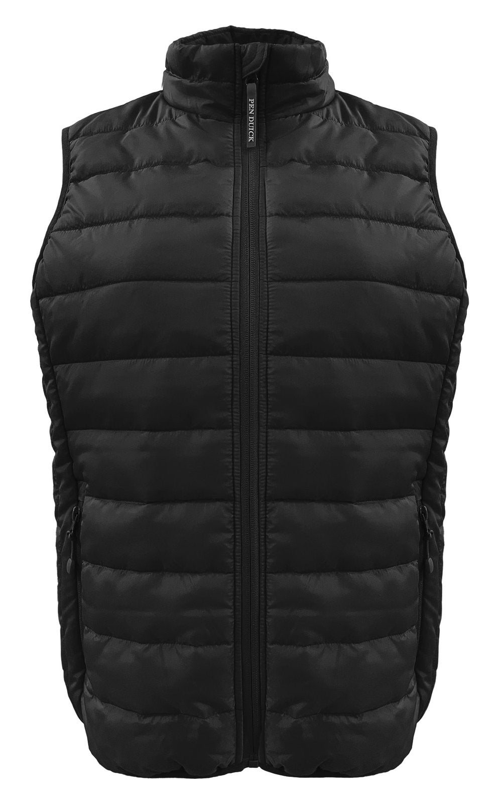 Bodywarmer femme en polyester recyclé — coloris Black #Couleur_Black