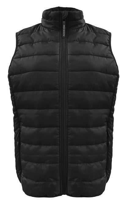 Bodywarmer femme en polyester recyclé — coloris Black #Couleur_Black