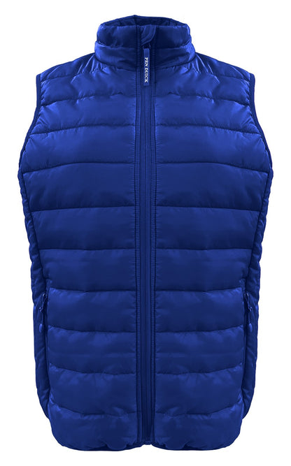 Bodywarmer femme en polyester recyclé — coloris Deep Royal Blue #Couleur_Deep-Royal-Blue