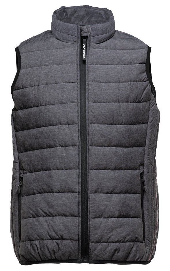 Bodywarmer femme en polyester recyclé — coloris Marble Grey #Couleur_Marble-Grey