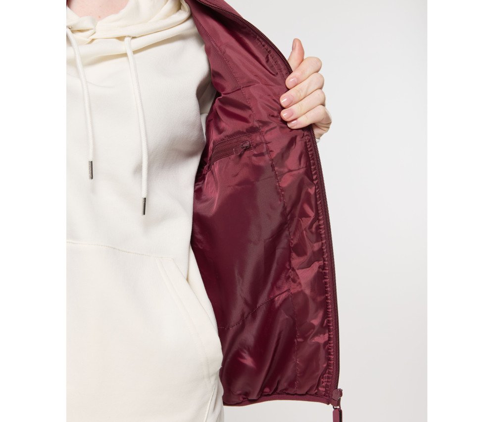 Bodywarmer femme en polyester recyclé
