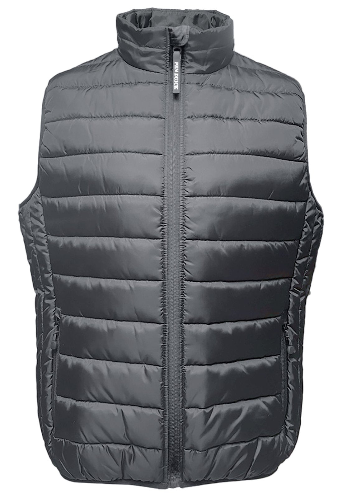 Bodywarmer homme en polyester recyclé  — coloris Asphalt #Couleur_Asphalt