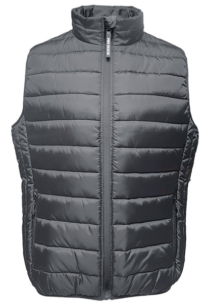 Bodywarmer homme en polyester recyclé  — coloris Asphalt #Couleur_Asphalt