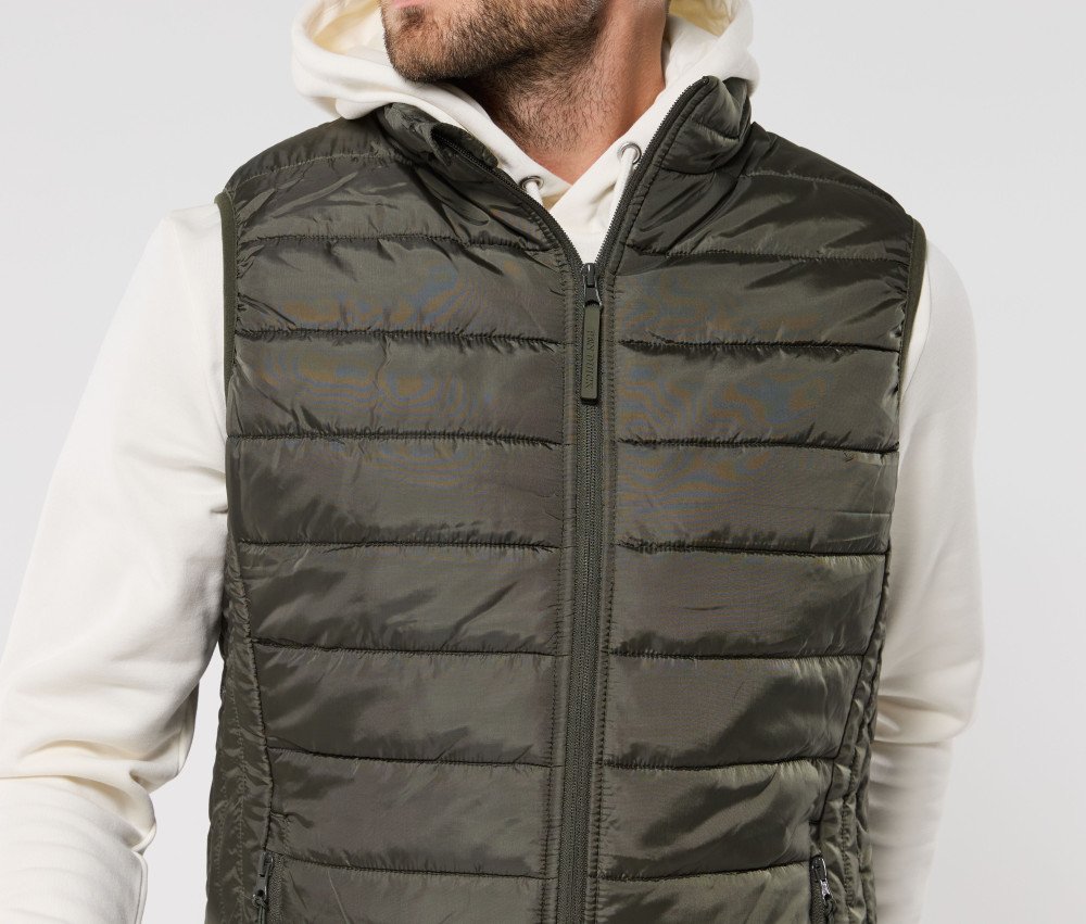 Bodywarmer homme en polyester recyclé 