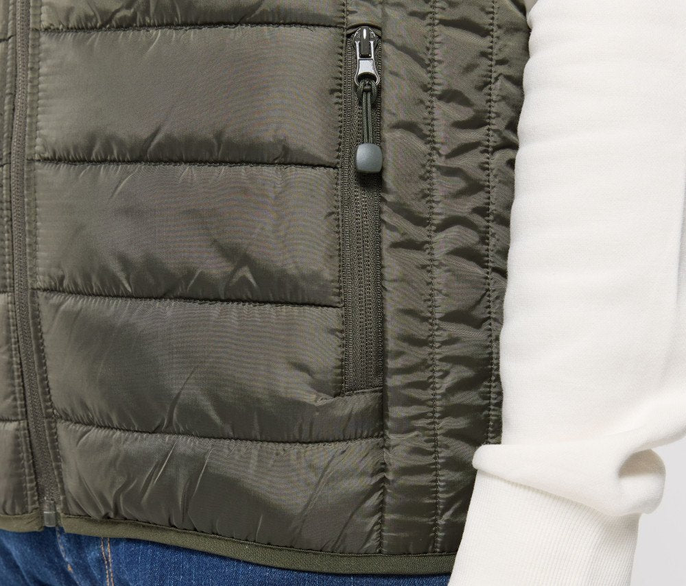 Bodywarmer homme en polyester recyclé 