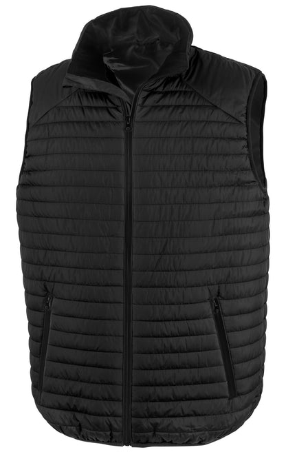Bodywarmer matelassé Thermoquilt — coloris Black / Black #Couleur_Black-/-Black