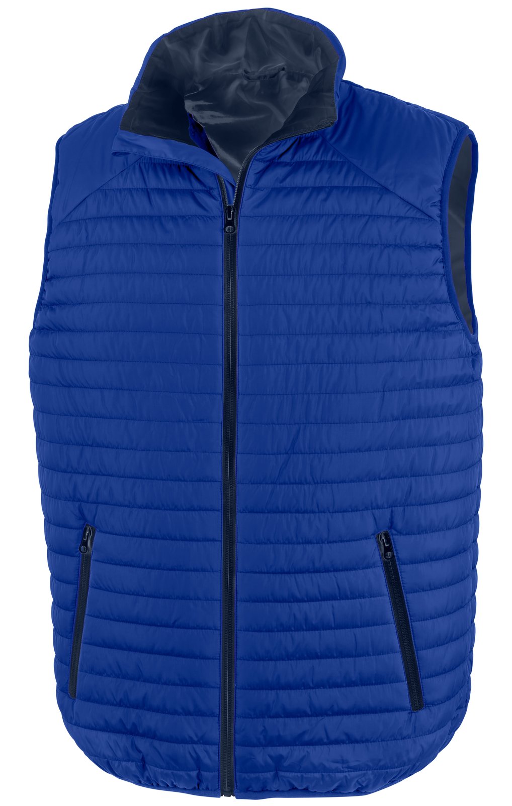 Bodywarmer matelassé Thermoquilt — coloris Royal / Navy #Couleur_Royal-/-Navy
