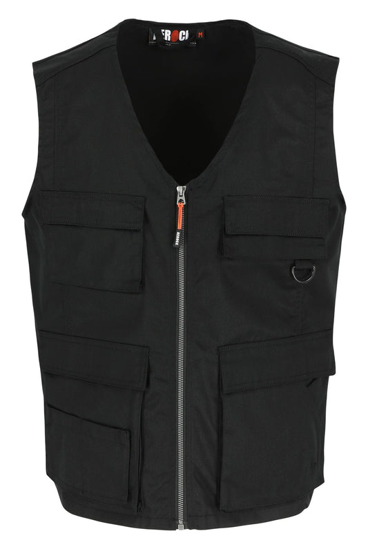 Bodywarmer multi-poches — coloris Black #Couleur_Black