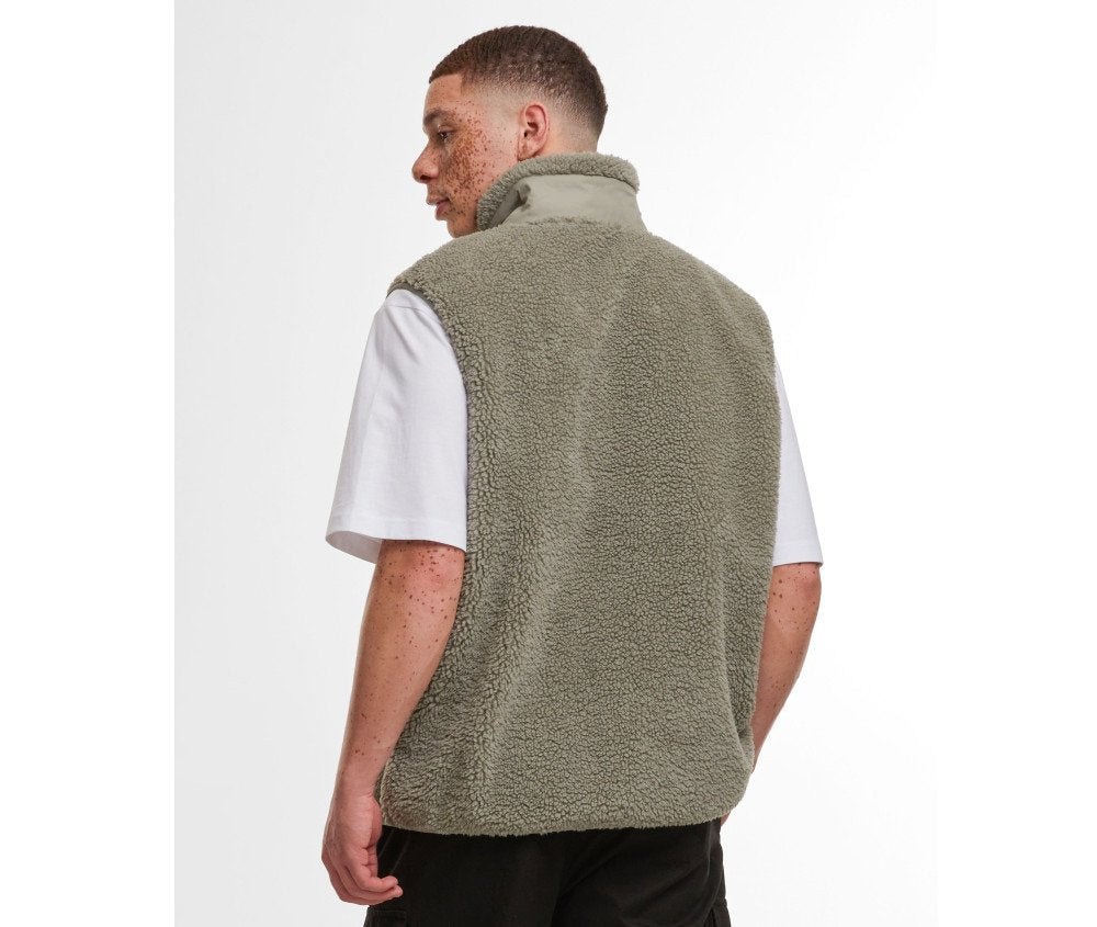 Bodywarmer polaire coupe-vent 400 g/m² 