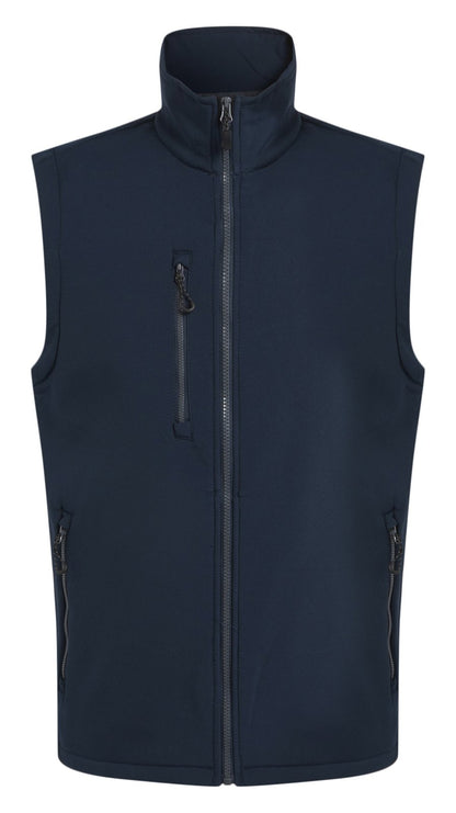 Bodywarmer Softshell 2 couches  — coloris Navy / Seal Grey #Couleur_Navy-/-Seal-Grey