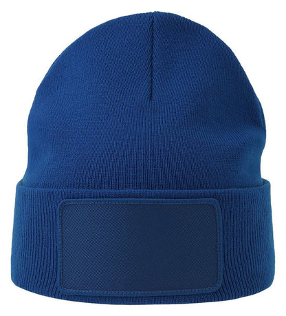 Bonnet avec empiècement pour marquage 74 g/m² — ATLANTIS HEADWEAR WIND-S WITH PATCH — coloris Royal #Couleur_Royal