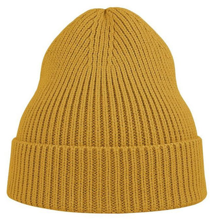 Bonnet en polyester recyclé — coloris Mustard #Couleur_Mustard