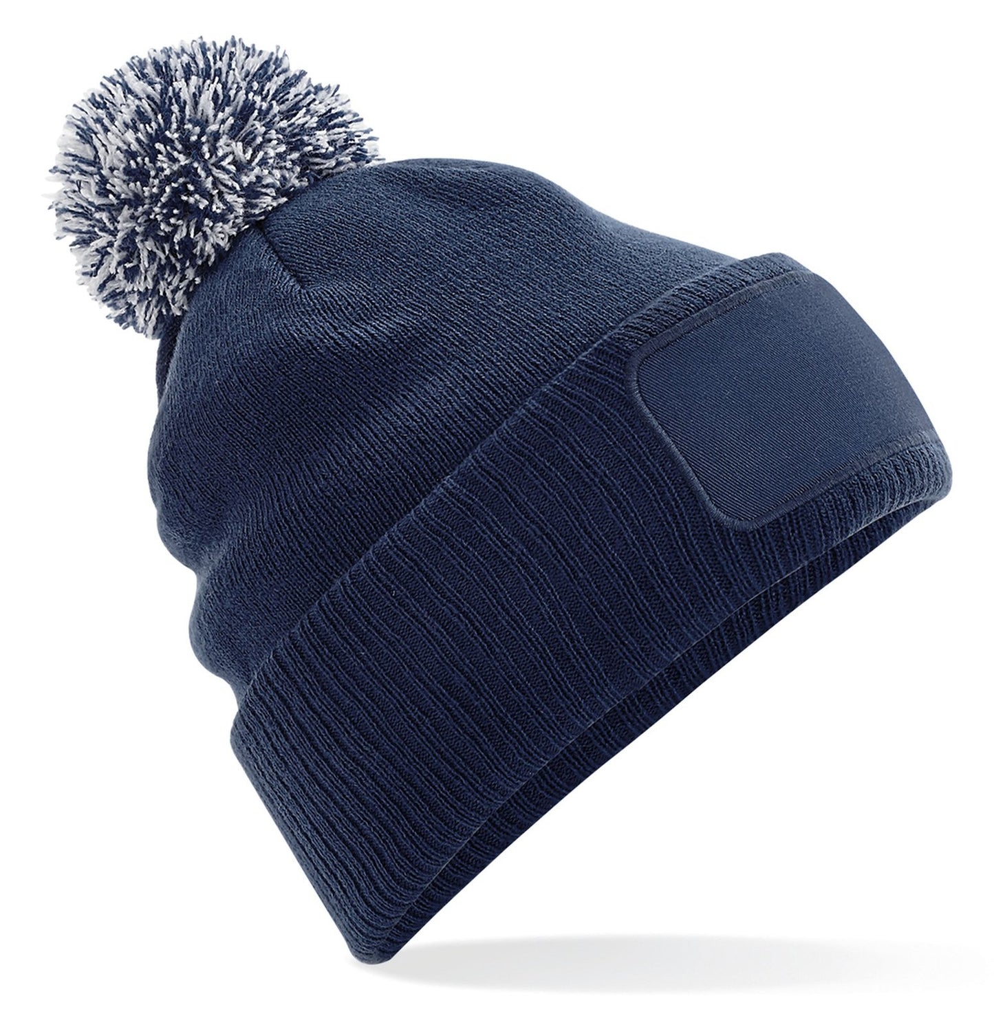 Bonnet Snowstar® avec zone de marquage  — coloris French Navy / Light Grey #Couleur_French-Navy-/-Light-Grey