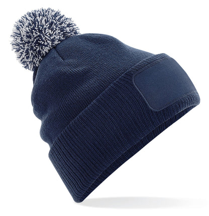 Bonnet Snowstar® avec zone de marquage  — coloris French Navy / Light Grey #Couleur_French-Navy-/-Light-Grey