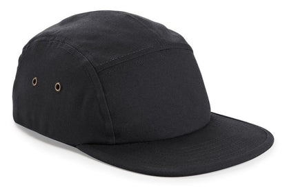Casquette 5 pans en toile 255 g/m²  — coloris Black #Couleur_Black