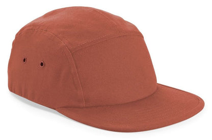 Casquette 5 pans en toile 255 g/m²  — coloris Terracotta #Couleur_Terracotta