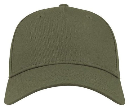 Casquette baseball 5 pans — coloris Olive #Couleur_Olive
