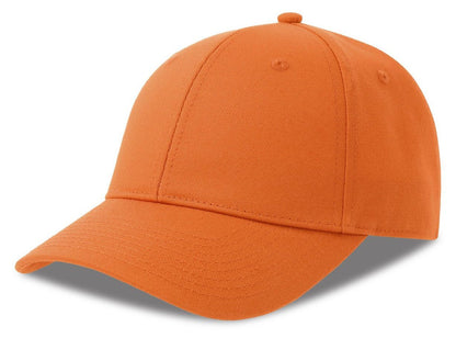 Casquette baseball 6 pans — coloris Orange #Couleur_Orange
