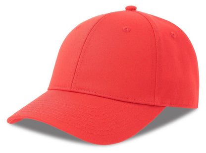 Casquette baseball 6 pans — coloris Red #Couleur_Red