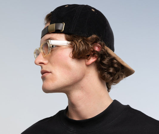 Casquette en velours côtelé et suédine 265 g/m² 
