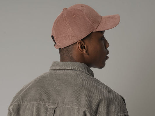 Casquette en velours côtelé organique 280 g/m² 